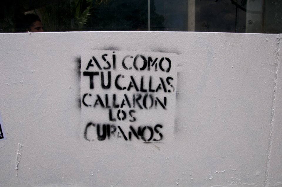 Banner at demonstrations and protests against Chavismo and Nicolas Maduro government 31