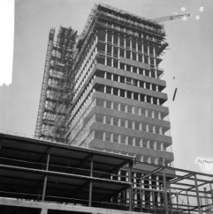 Bankwezen, bouwactiviteiten, nieuwbouw, gebouwen, architectuur, Bestanddeelnr 918-2829