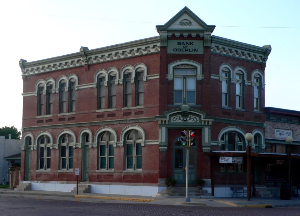 Bank of Oberlin from SE 1