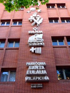 Barcelona - Distrito de Nou Barris, Parròquia de Santa Eulàlia de Vilapicina 2