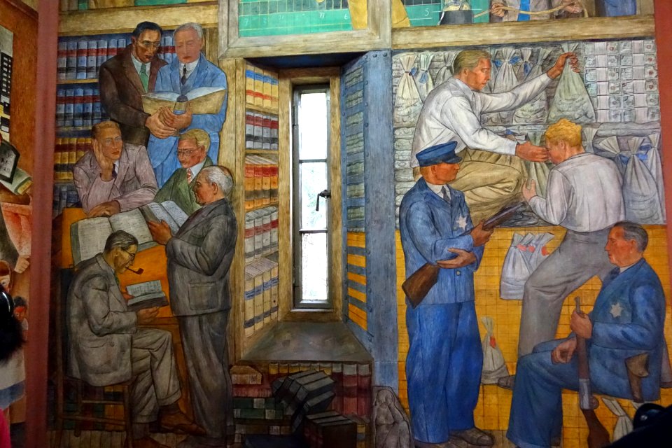 Banking and Law by George Harris, 2 of 2 - Coit Tower, San Francisco, CA - DSC04831
