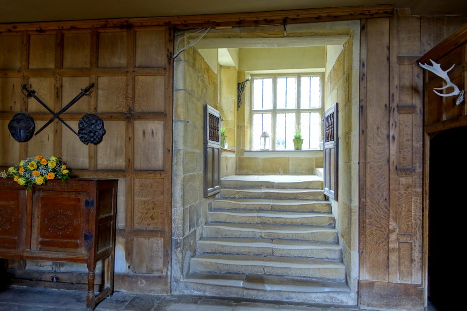 Banqueting Hall, Haddon Hall - Bakewell, Derbyshire, England - DSC02572