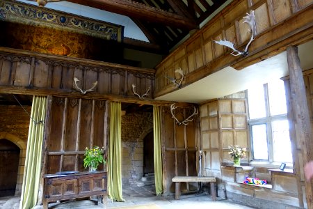 Banqueting Hall, Haddon Hall - Bakewell, Derbyshire, England - DSC02564 photo