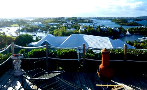 Bermuda (UK) image number 125 view from a house in Pembroke looking toward Hamilton Harbor photo