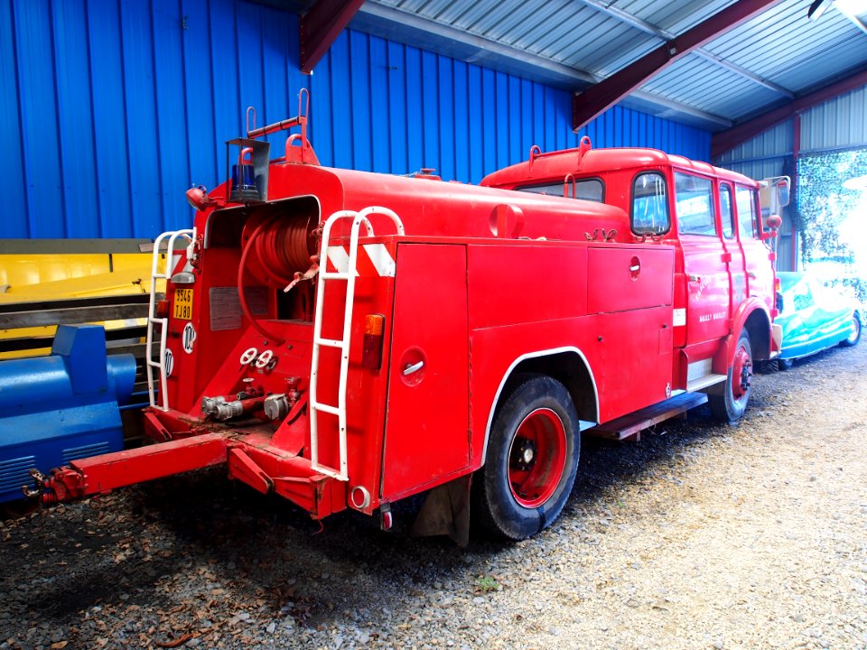 Berliet GAK Fire Engine '9546 TJ 80' Sapeurs Pompiers Mailly Maillet Musée de l'Epopée de l'Industrie et de l'Aéronautique, pic3