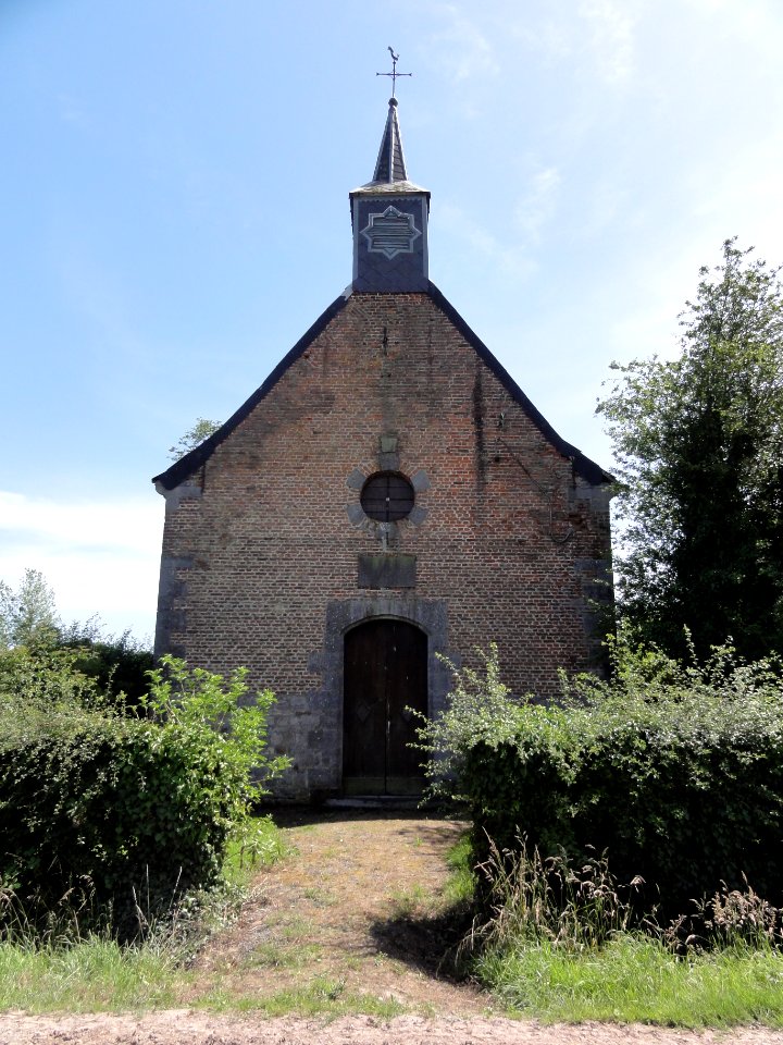 Bermeries (Nord, Fr) chapelle N.D. de Lourdes