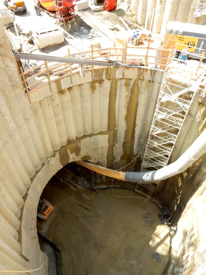 Bern Bahnhof Baustelle Grosse Schanze