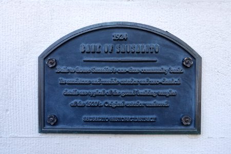 Bank of Sausalito, 1924, plaque - Sausalito, CA - DSC03226