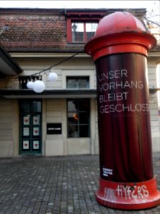 Bern - Stadttheater geschlossen wegen Covid-19