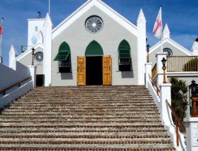 Bermuda (UK) Number 167 church at town of St. George's