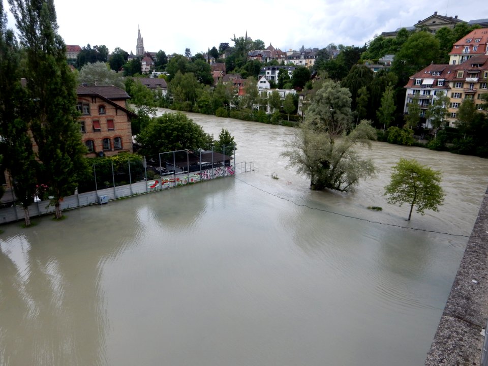 Bern Hochwasser Juli 2021 08