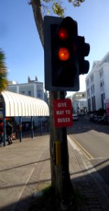 Bermuda (UK) image number 224 traffic light before turning green photo