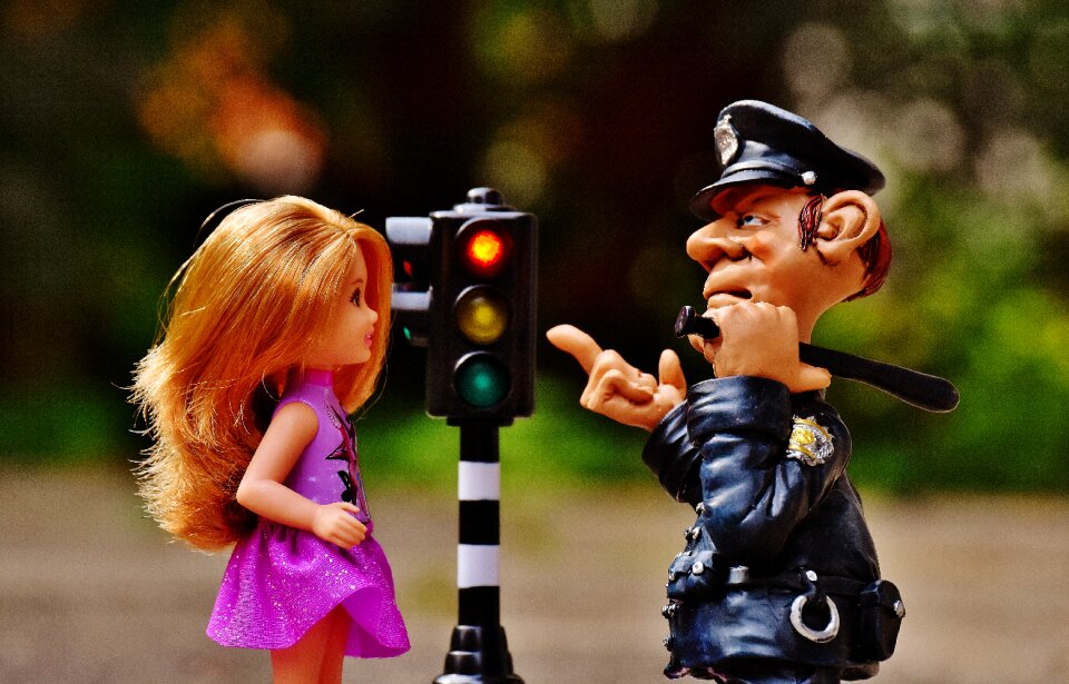 Rules of the road traffic lights enlighten