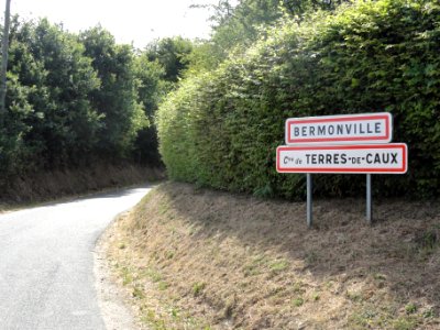 Bermonville (Seine-Mar.) entrée