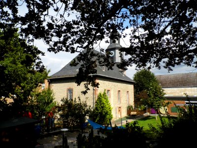 Berkersheim, Kirche, Rückseite