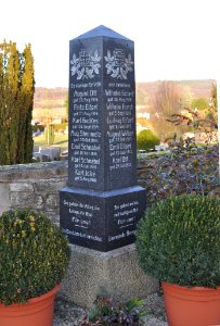 Bermbach, Friedhof, Kriegerdenkmal