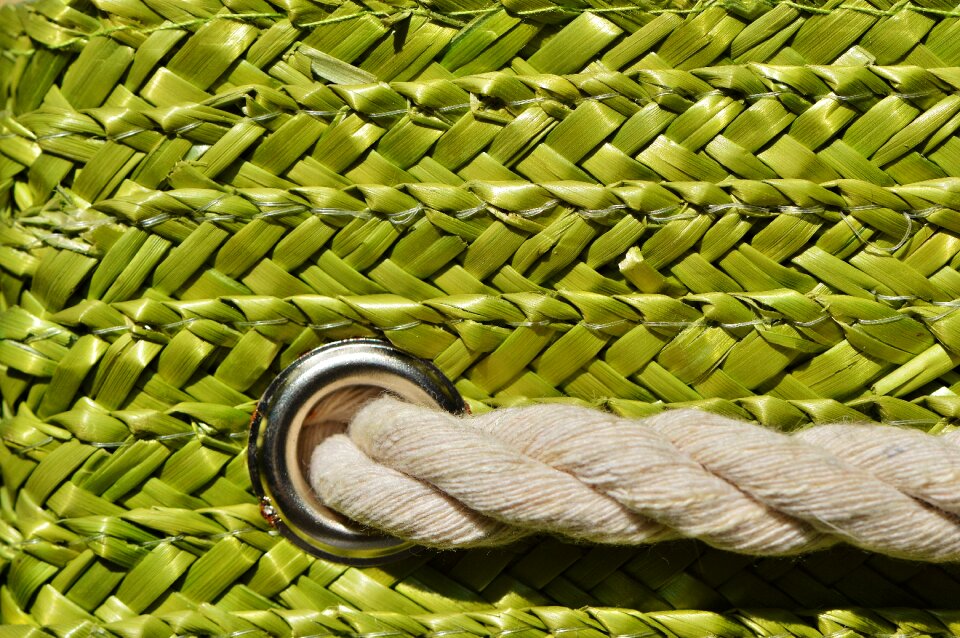 Wicker background wattle