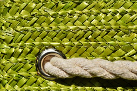 Wicker background wattle