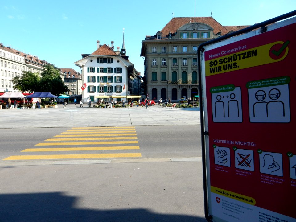 Bern Covid-19 im öffentlichen Raum 12