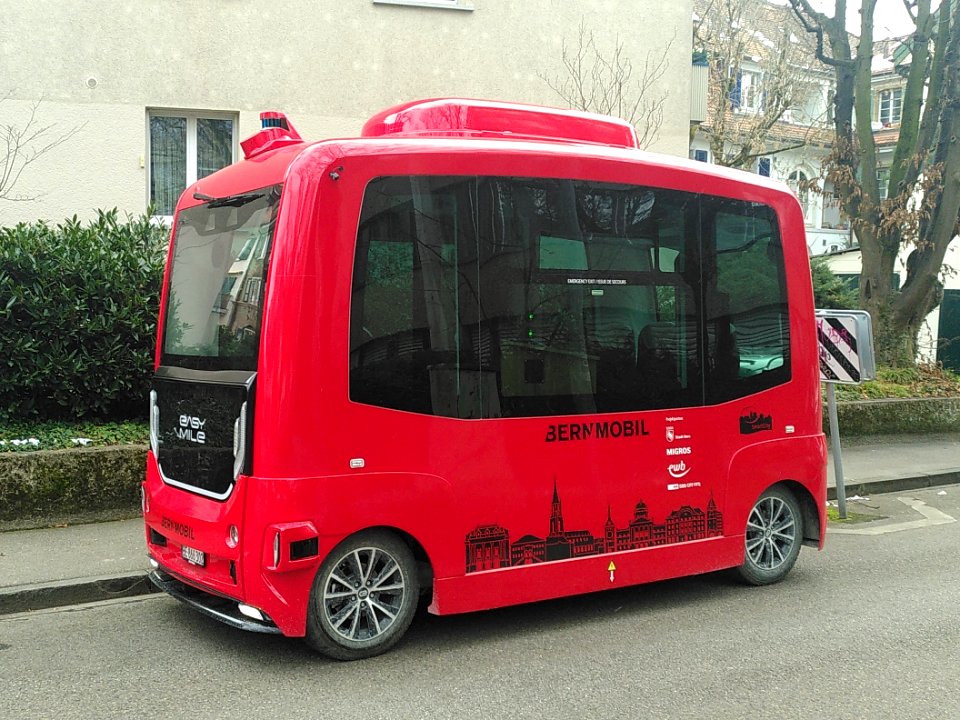 Bern - selbstfahrender Bus