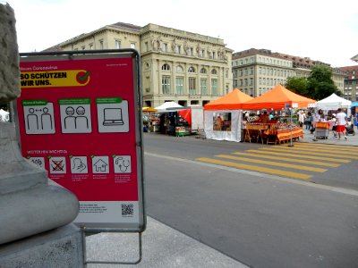 Bern Covid-19 im öffentlichen Raum 24