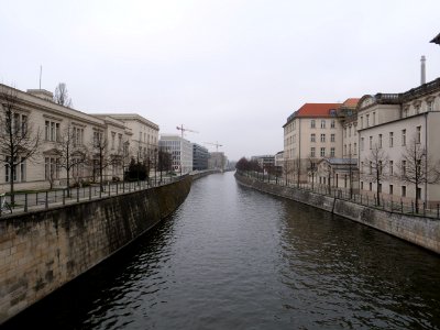 Berlin-Spandauer Schifffahrtskanal from Sandkrugbrücke
