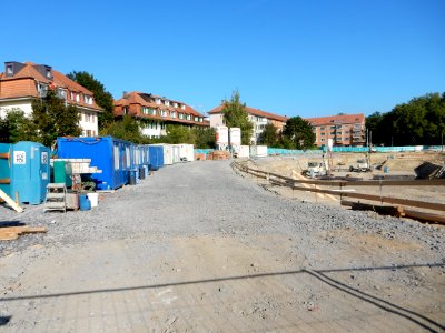 Bern Huebergass Baustelle