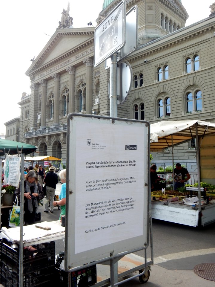 Bern Covid-19 im öffentlichen Raum 26