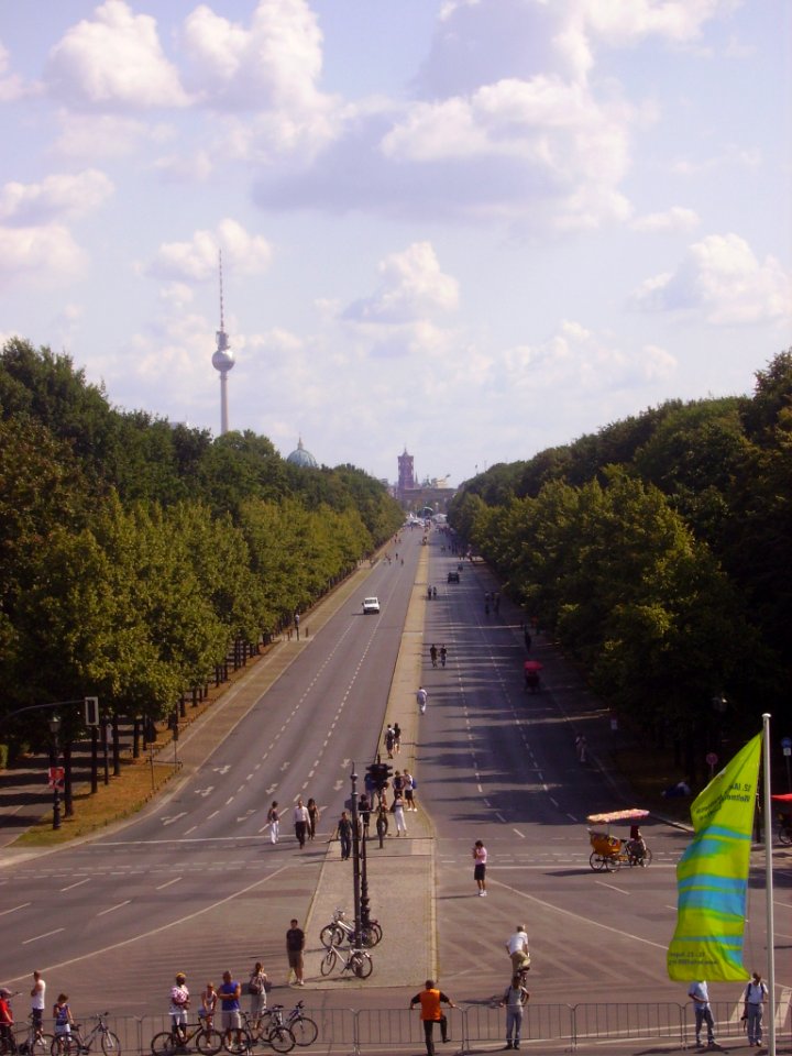 Berlin Blick von der Siegessäule 1