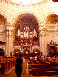 Berlin Dom Innen Orgel 1