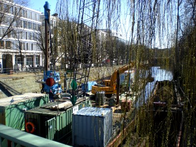 Berlin Landwehrkanal constr1
