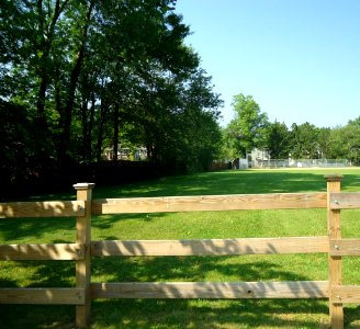 Berkeley Heights NJ ballfield and fence photo