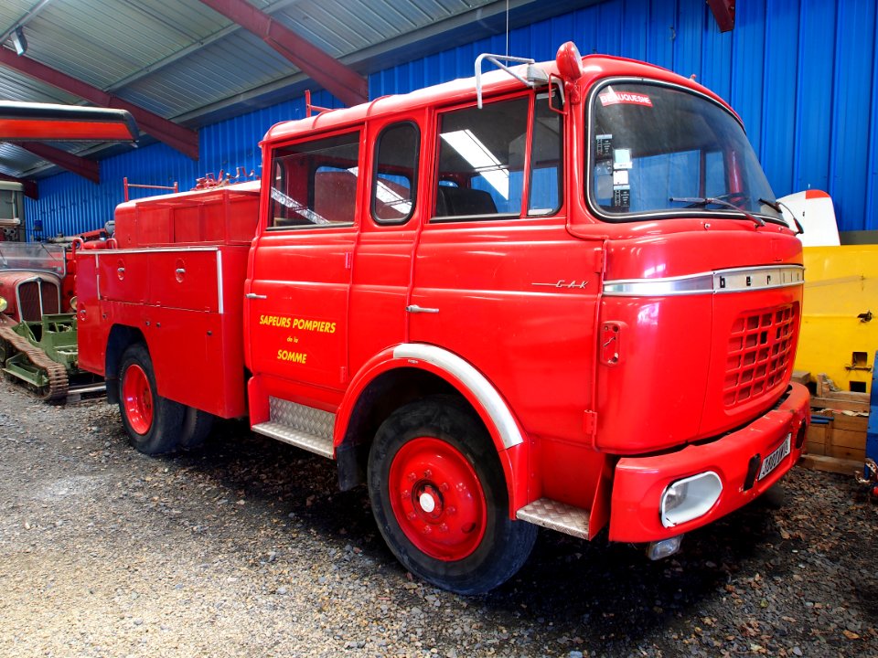 Berliet GAK Fire Engine '3803 VW 80' Sapeurs Pompiers de la Somme Musée de l'Epopée de l'Industrie et de l'Aéronautique, pic1