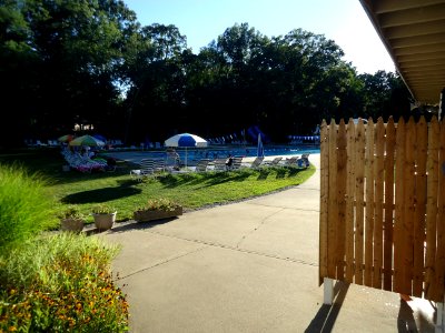 Berkeley Heights swimming pool late August