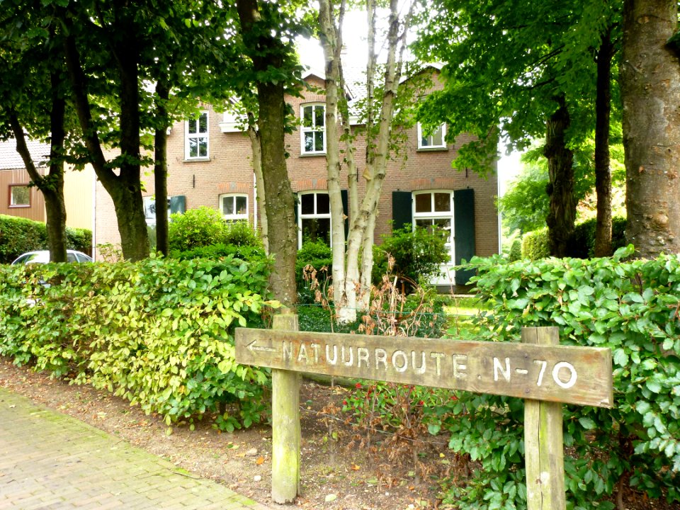 Berg en Dal (Groesbeek) Oude Kleefsebaan 95 met bord N70