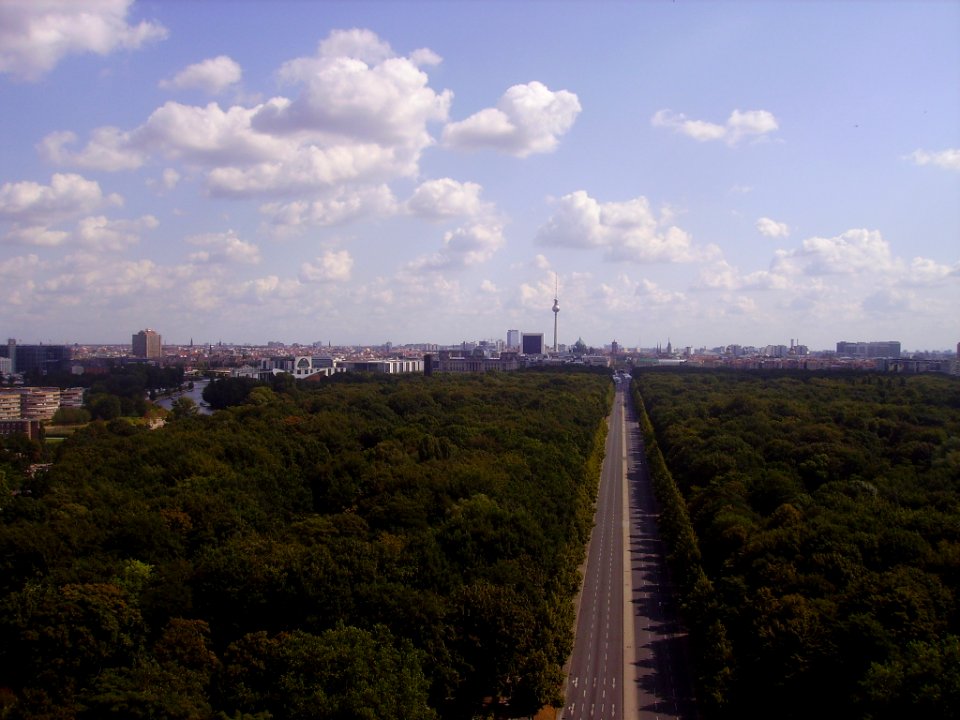 Berlin Blick von der Siegessäule 2