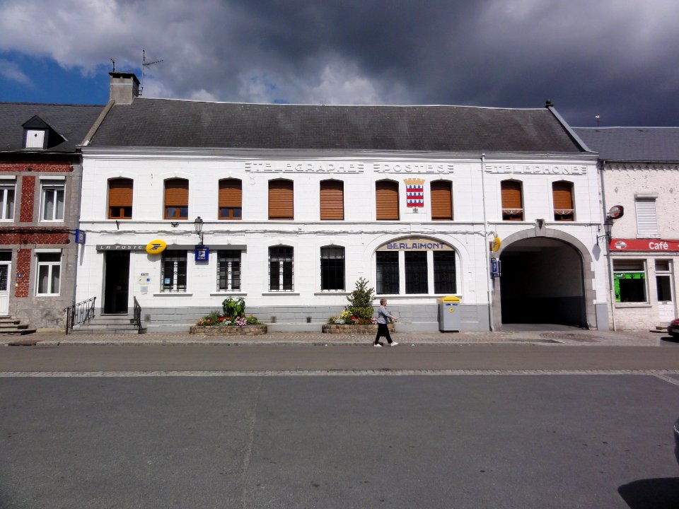 Berlaimont (Nord, Fr) la poste