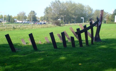 Bergen op zoom kunstwerk verdronken boot