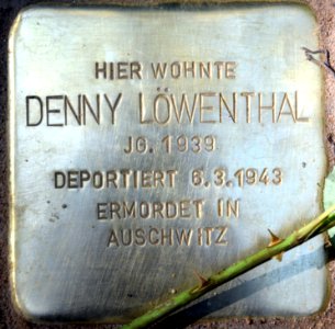 Berlin Stolperstein Denny Löwenthal