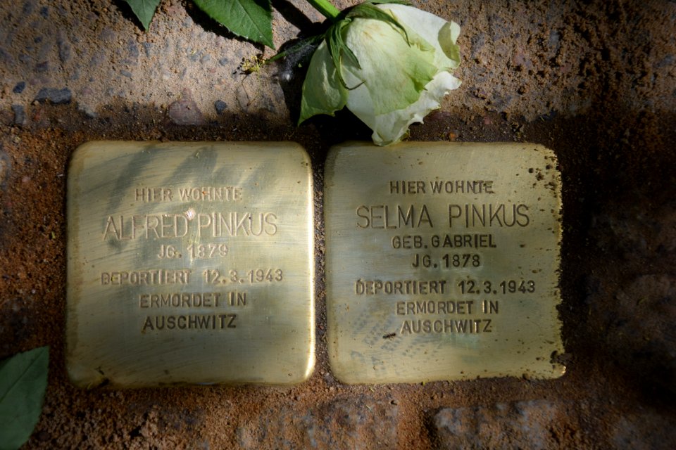 Berlin Stolpersteine Pinkus