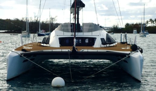 Bermuda (UK) photos number 63 catamaran in Hamilton harbor photo