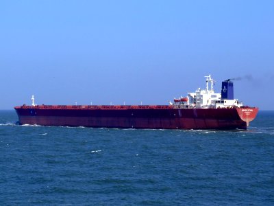 Berge Stahl in new colours pic44, Port of Rotterdam, Holland 19-Apr-2007