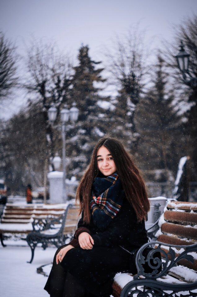 Snow cold winter clothes