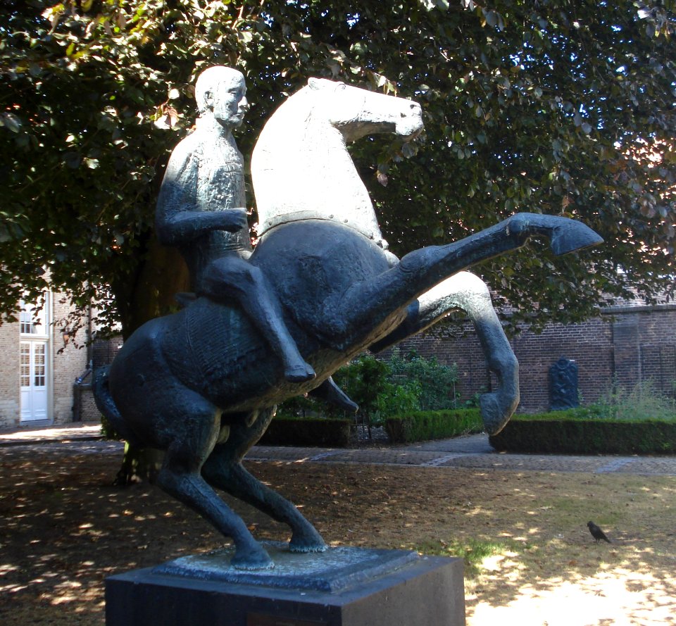 Bergen op zoom kunstwerk chevalier