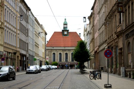 Berliner Straße Görlitz - Blicj richtung Bahnhof