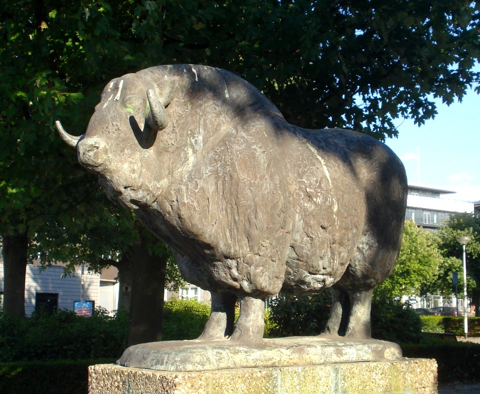 Bergen op zoom kunstwerk muskus os