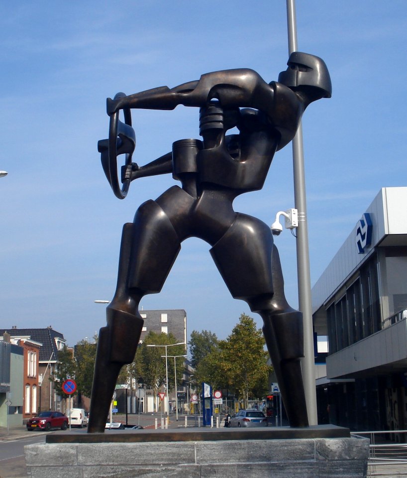 Bergen op zoom kunstwerk de racer