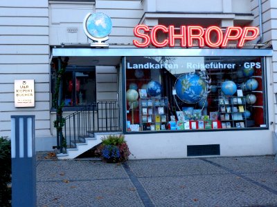 Berlin Schropp-Landkarten
