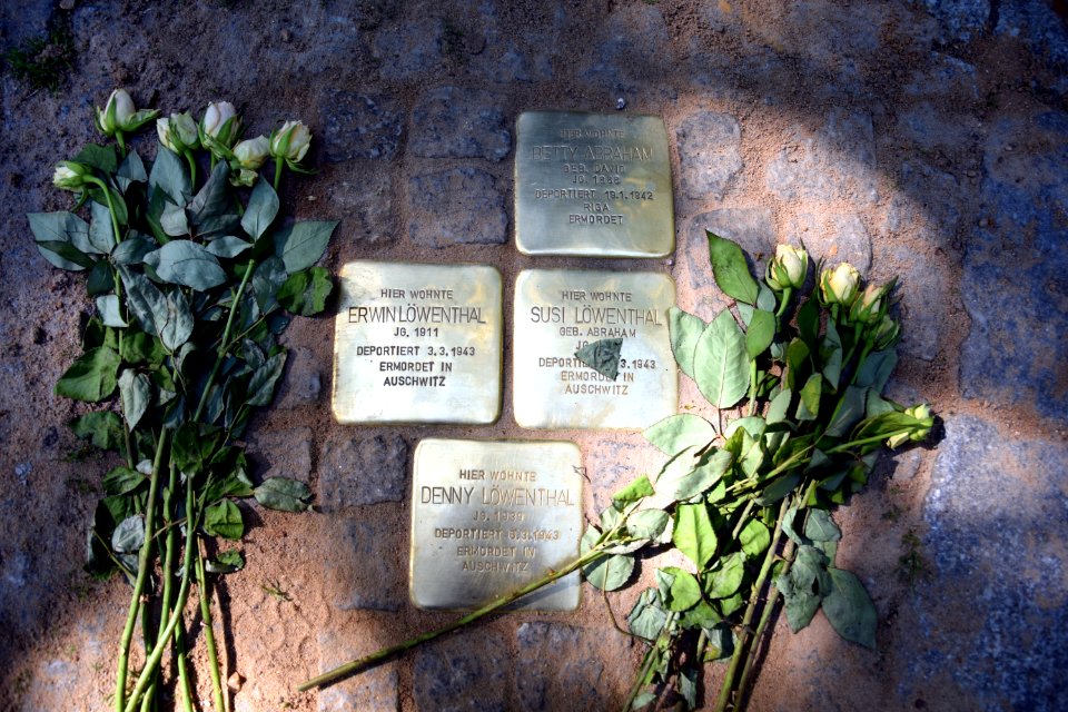 Berlin Stolpersteine Löwenthal Abraham