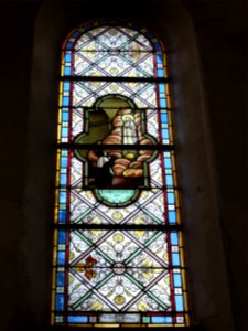 Bernières (Seine-Mar.) église vitrail 04